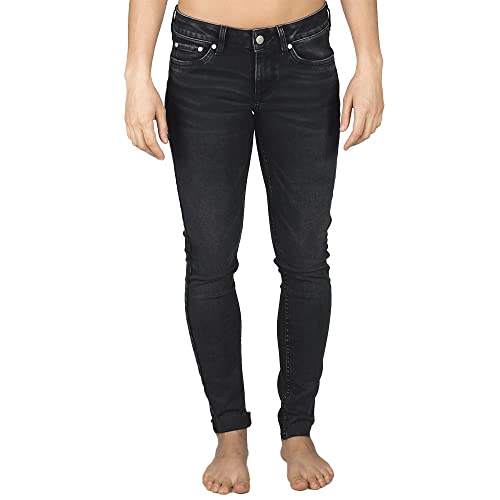 Hurley Damen W Bianca Skiny Oceancare Denim Hose Freizeithose, Schwarz, 50 Hurley Damen W Bianca Skiny Oceancare Denim Hose Freizeithose, Schwarz, 50 von Hurley