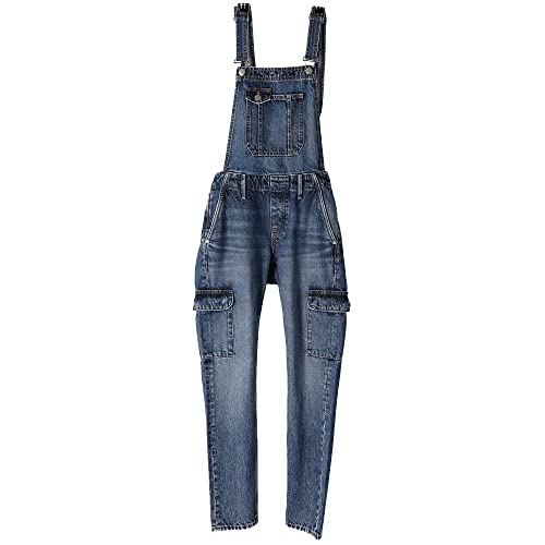 Hurley Damen W Oceancare Denim Dungaree Pants, Jeansblau, 34 Hurley Damen W Oceancare Denim Dungaree Pants, Jeansblau, 34 von Hurley