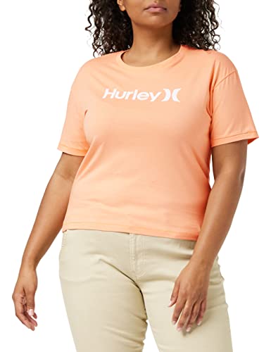 Hurley Damen W Oceancare O&o Ss Tee T-Shirt, Korallenriff, L von Hurley