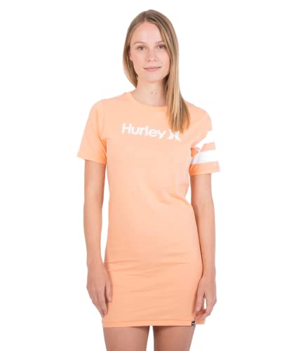 Hurley Damen W Oceancare O&o Tee Dress Lässiges Kleid, Korallenriff, M von Hurley