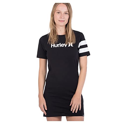 Hurley Damen W Oceancare O&o Tee Dress Lässiges Kleid, schwarz, XS Hurley Damen W Oceancare O&o Tee Dress Lässiges Kleid, schwarz, XS von Hurley