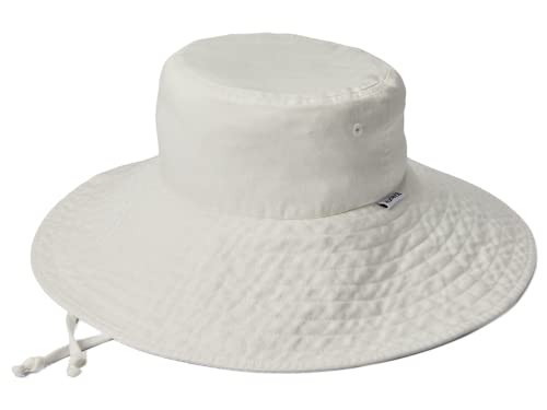 Hurley Damen W Vila Del Sol Wide Brim Bucket Baseballkappe, weiß, Einheitsgröße von Hurley