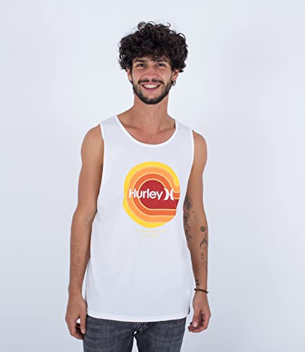 Hurley Herren Evd Barreledtank Tshirt, weiß, S Hurley Herren Evd Barreledtank Tshirt, weiß, S von Hurley