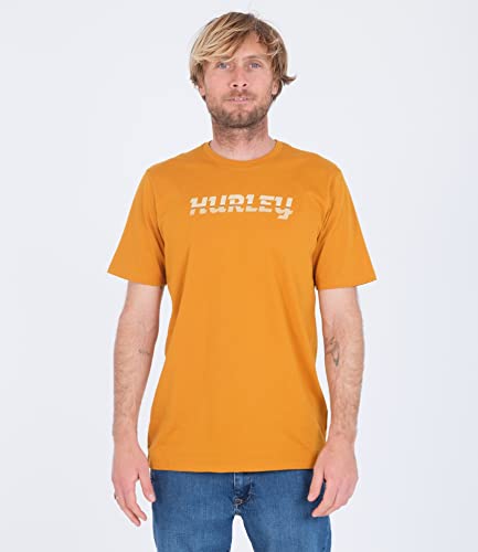 Hurley Herren Evd Exp Crasher Tee Ss T-Shirt, Goldfarben, XL Hurley Herren Evd Exp Crasher Tee Ss T-Shirt, Goldfarben, XL von Hurley
