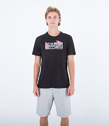 Hurley Herren Evd Flower Box Ss T-Shirt, schwarz, M Hurley Herren Evd Flower Box Ss T-Shirt, schwarz, M von Hurley