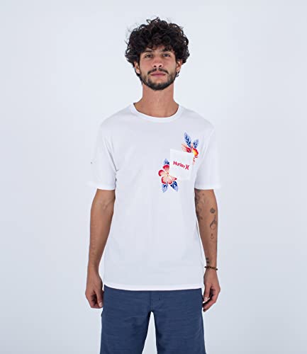 Hurley Herren Evd Halekulani Pkt S/S Tshirt, weiß, M Hurley Herren Evd Halekulani Pkt S/S Tshirt, weiß, M von Hurley