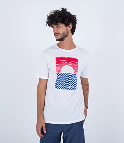 Hurley Herren Evd Patience S/S Tshirt, weiß, S Hurley Herren Evd Patience S/S Tshirt, weiß, S von Hurley