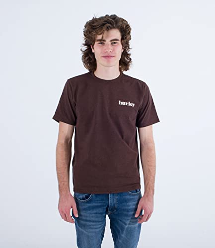 Hurley Herren Evd Recycled Lowers Sitzsack Ss T-Shirt, braun, M Hurley Herren Evd Recycled Lowers Sitzsack Ss T-Shirt, braun, M von Hurley