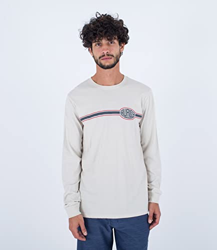 Hurley Herren Evd Station Ls Tshirt, Knochenfarben, M Hurley Herren Evd Station Ls Tshirt, Knochenfarben, M von Hurley