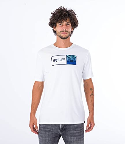 Hurley Herren Evd Sunbox SS T-Shirt, weiß, S Hurley Herren Evd Sunbox SS T-Shirt, weiß, S von Hurley