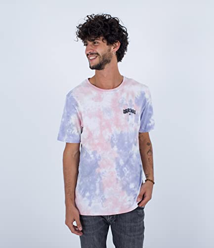 Hurley Herren Evd Tie Dye Groove S/S Tshirt, Flamingo, L Hurley Herren Evd Tie Dye Groove S/S Tshirt, Flamingo, L von Hurley