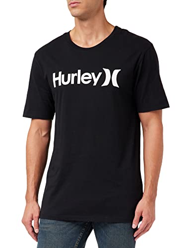 Hurley Herren Evd WSH OAO Solid Ss T-Shirt, Schwarz Kombi, S von Hurley