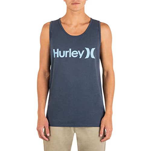 Hurley Herren Evd WSH OAO Solid Tank T-Shirt, Monsoon Blau, XXL von Hurley