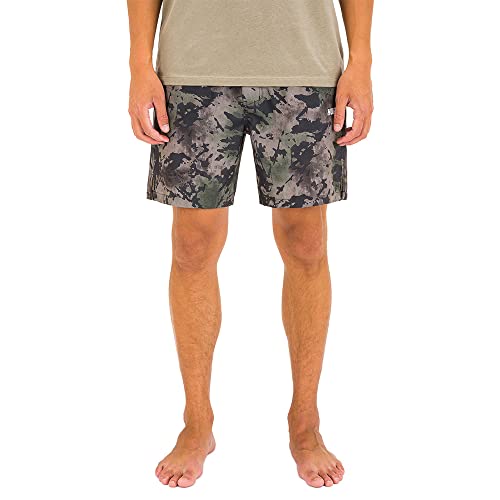 Hurley Herren Exp Dri Trek Ii 17.5' Bermuda Shorts, braun, M von Hurley