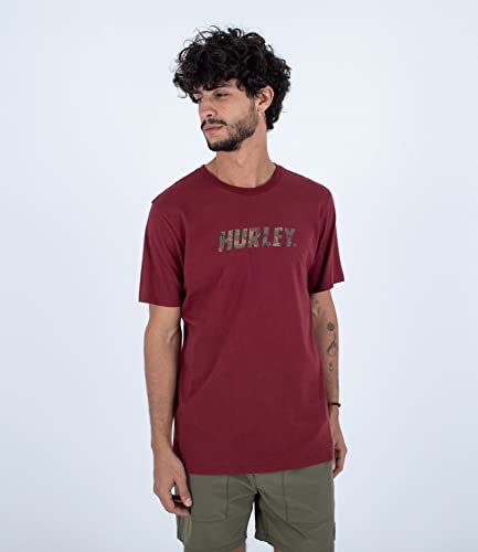 Hurley Herren Fastlane Print Tee Tshirt, Russet, M Hurley Herren Fastlane Print Tee Tshirt, Russet, M von Hurley