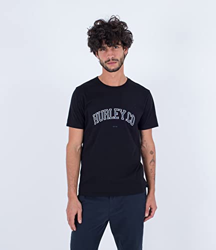 Hurley Herren H20 Dri Authentic Tee T-Shirt, schwarz, L Hurley Herren H20 Dri Authentic Tee T-Shirt, schwarz, L von Hurley