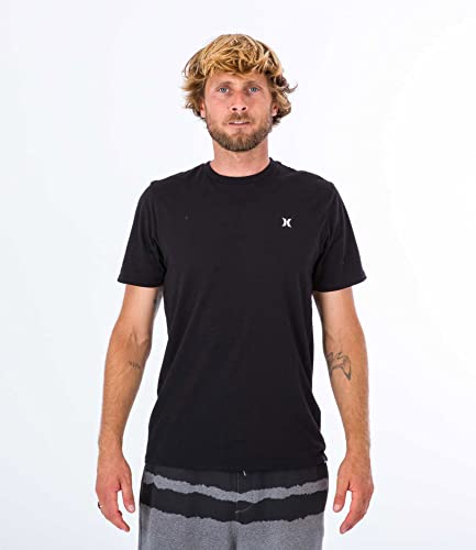 Hurley Herren H20 Dri Icon Tee T-Shirt, schwarz, S Hurley Herren H20 Dri Icon Tee T-Shirt, schwarz, S von Hurley