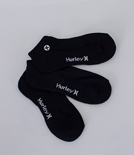 Hurley Herren H2o Dri Low Cut 3 Stück socken, Black, 42 Hurley Herren H2o Dri Low Cut 3 Stück socken, Black, 42 von Hurley