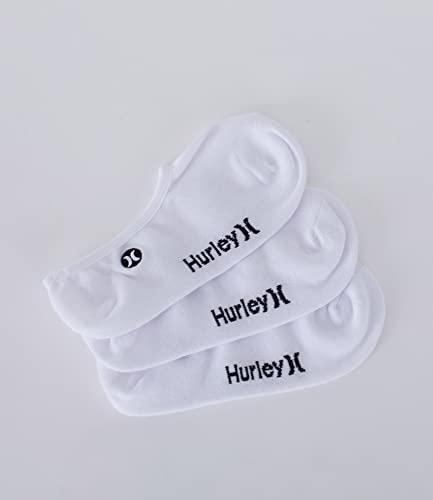 Hurley Herren H2o Dri No Show 3 Stück socken, Blanco, 42 Hurley Herren H2o Dri No Show 3 Stück socken, Blanco, 42 von Hurley