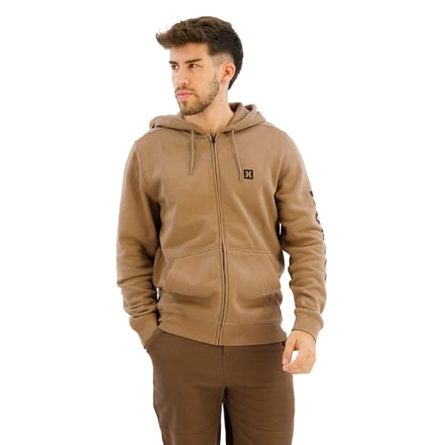 Hurley Herren Icon Boxed Fleece Zip Kapuzenpullover, Roadside, Small Hurley Herren Icon Boxed Fleece Zip Kapuzenpullover, Roadside, Small von Hurley