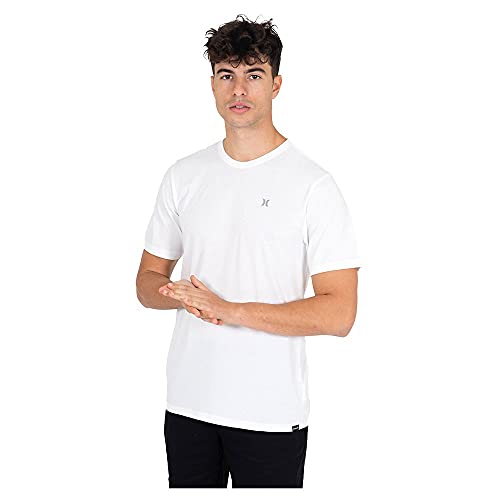 Hurley Herren Evd Exp Icon Reflective Hemd, Weiß, S Hurley Herren Evd Exp Icon Reflective Hemd, Weiß, S von Hurley