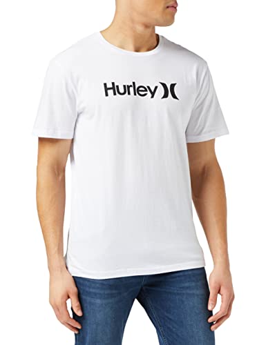 Hurley Herren M Evd WSH Core OAO Solid Tee T-Shirt, weiß, S Hurley Herren M Evd WSH Core OAO Solid Tee T-Shirt, weiß, S von Hurley