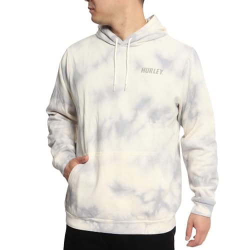 Hurley Herren M Fastlane Tie Dye Summer Pullov Sweatshirt, Kokosnuss Milk, M EU Hurley Herren M Fastlane Tie Dye Summer Pullov Sweatshirt, Kokosnuss Milk, M EU von Hurley