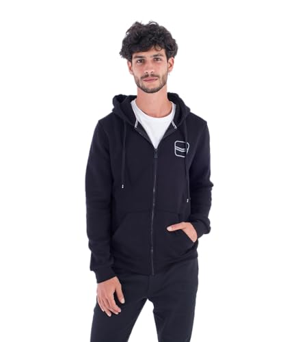 Hurley Herren M Harmy Zip Hood Kapuzen-Sweatshirt, Schwarz, S von Hurley