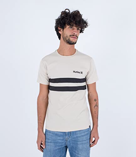 Hurley Herren M Oceancare Block Party Kurzärmliges T-Shirt, Phantom, XXL Hurley Herren M Oceancare Block Party Kurzärmliges T-Shirt, Phantom, XXL von Hurley