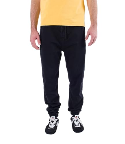 Hurley Herren M Oceancare Denim Hose mit Gummizug Freizeithose, Schwarz, 30 Hurley Herren M Oceancare Denim Hose mit Gummizug Freizeithose, Schwarz, 30 von Hurley