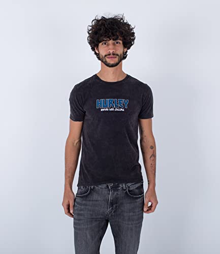 Hurley Herren M Oceancare Tour Short Sleeeve Tee T-Shirt, Schwarz, M Hurley Herren M Oceancare Tour Short Sleeeve Tee T-Shirt, Schwarz, M von Hurley