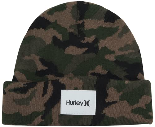 Hurley Herren M Seaward Beanie, camouflage, Einheitsgröße EU von Hurley