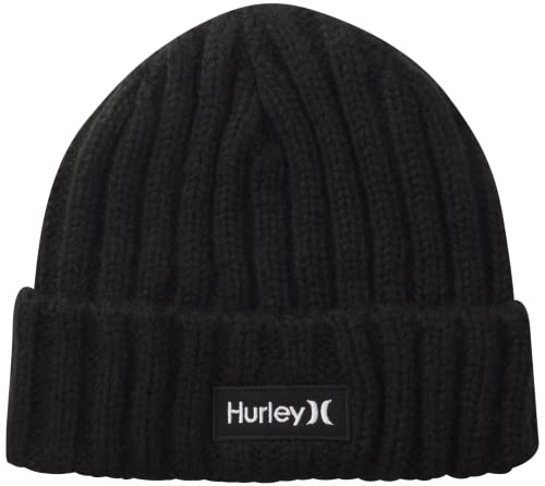 Hurley Herren M Squaw Beanies, Schwarz, Einheitsgröße EU von Hurley