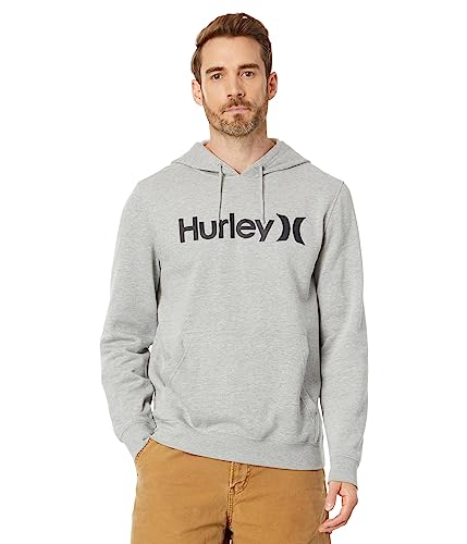 Hurley Herren O&o Solid Fleece Po Pullover Sweater, Dunkelgrau, L von Hurley