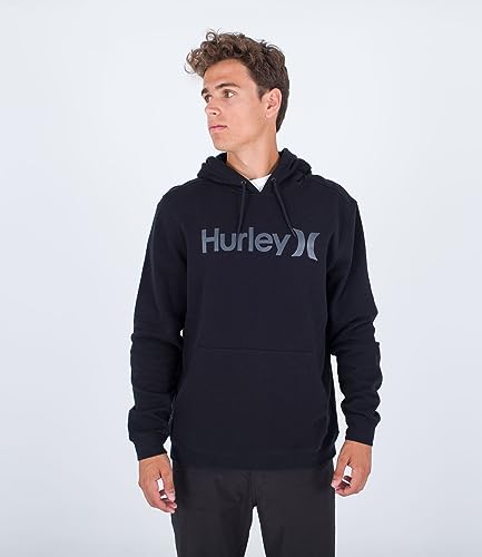 Hurley Herren O&o Solid Fleece Po Pullover Sweater, Schwarz, S Hurley Herren O&o Solid Fleece Po Pullover Sweater, Schwarz, S von Hurley