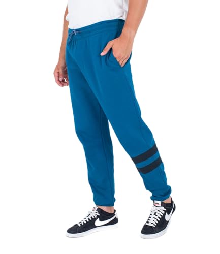 Hurley Herren Oceancare Block Party Fleece Hose, blau, S Hurley Herren Oceancare Block Party Fleece Hose, blau, S von Hurley
