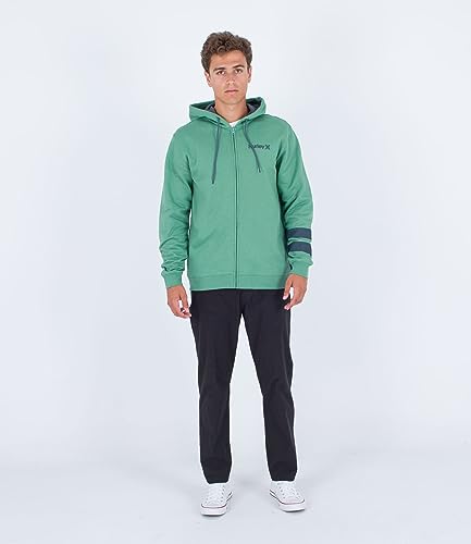 Hurley Herren Oceancare O&o Zip Pullover Sweater, grün, L von Hurley