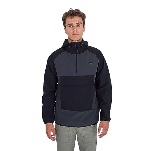 Hurley Herren Phantom+ Packable Anorak II Jacke, Dunkelgrau, XL Hurley Herren Phantom+ Packable Anorak II Jacke, Dunkelgrau, XL von Hurley