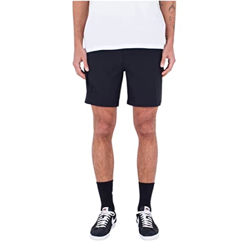 Hurley Herren PhnTM Walkshort 45,7 cm Bermudas, Schwarz, 30 cm von Hurley