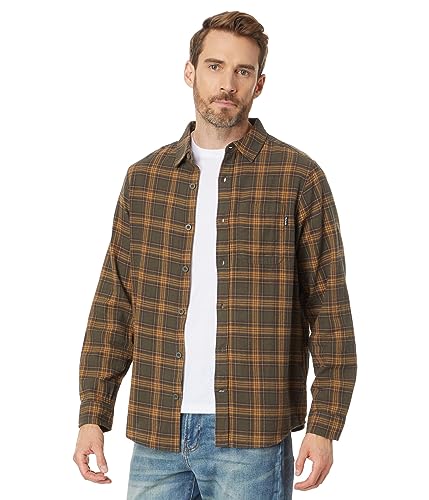 Hurley Herren Portland Bio-Flanell Ss Hemd, Fracht, M von Hurley