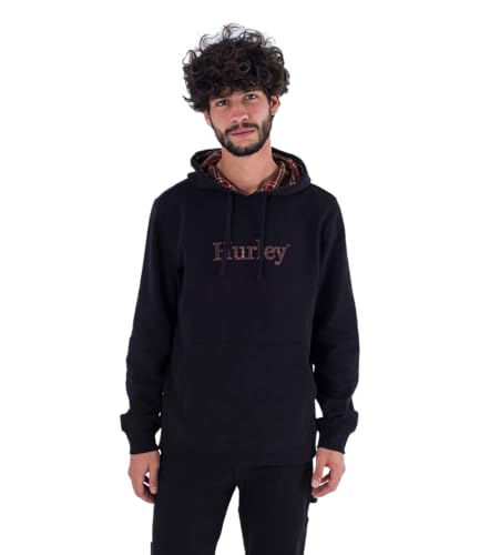 Hurley Herren Trail Hoodie, Black, S von Hurley