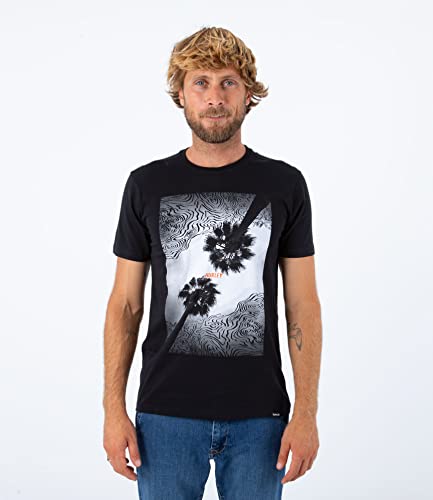 Hurley Herren U Oceancare Photoprint Ss Tee T-Shirt, schwarz, XS Hurley Herren U Oceancare Photoprint Ss Tee T-Shirt, schwarz, XS von Hurley
