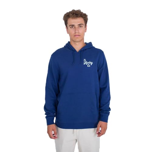 Hurley Herren Ukelele Fleece Po Pullover Sweater, Blue Void, L Hurley Herren Ukelele Fleece Po Pullover Sweater, Blue Void, L von Hurley