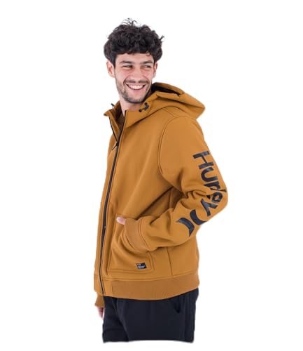 Hurley Herren Drift Jacke, GOLDEN DOODLE, XXL EU Hurley Herren Drift Jacke, GOLDEN DOODLE, XXL EU von Hurley