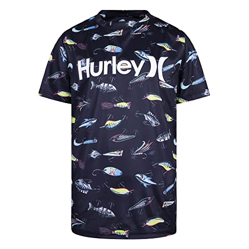 Hurley Jungen Hrlb Lure UPF S/S Top Tshirt, schwarz, 10 años Hurley Jungen Hrlb Lure UPF S/S Top Tshirt, schwarz, 10 años von Hurley