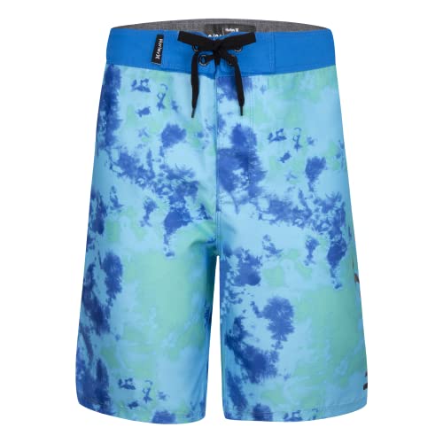 Hurley Jungen Hrlb Tie Dye Boardshorts Board-Shorts, Blau (Blue Gaze), 146 von Hurley