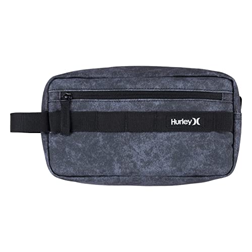 Hurley Kids' One and Only Small Items Travel Dopp Kit, Solid Black, Size von Hurley