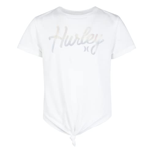 Hurley Mädchen Hrlg Knotted Boxt Tee T-Shirt, schwarz, 5 Años Hurley Mädchen Hrlg Knotted Boxt Tee T-Shirt, schwarz, 5 Años von Hurley