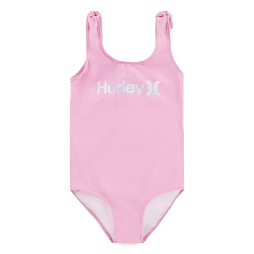 Hurley Mädchen Hrlg Shoulder Tie 1pc Swimsuit Einteiliger Badeanzug, Pink, 8 años Hurley Mädchen Hrlg Shoulder Tie 1pc Swimsuit Einteiliger Badeanzug, Pink, 8 años von Hurley