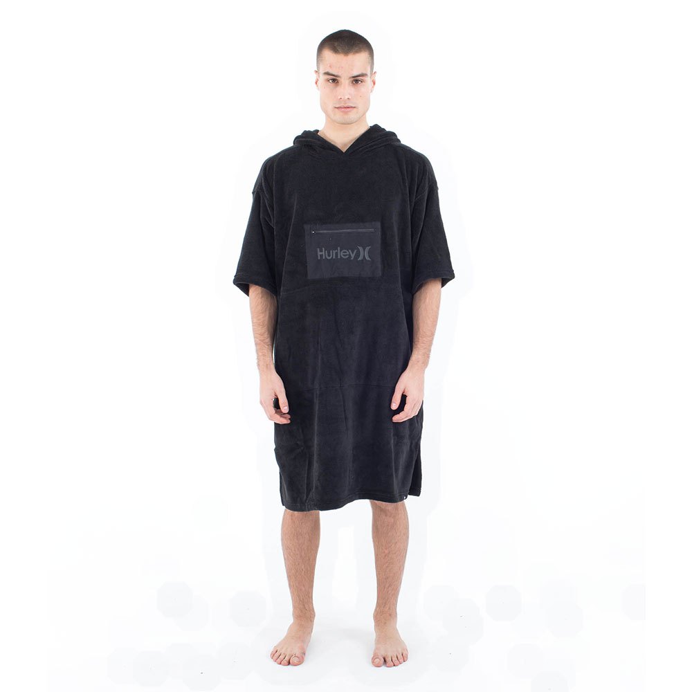 Hurley O&o Poncho Schwarz von Hurley